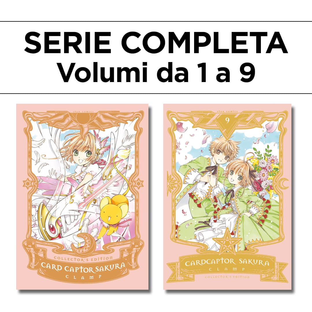 Card Captor Sakura - Collector's Edition 1/9 - Serie Completa - Edizioni Star Comics - Italiano