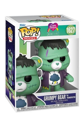 Care Bears x Universal Monsters Funko POP! Vinyl Figure Grumpy Bear Frankenstein 9 cm #1627 - Animation
