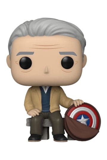 Marvel: Year of the Shield 80th Anniversary Funko POP! Vinyl Figure Old Man Steve 9 cm #915 - Marvel