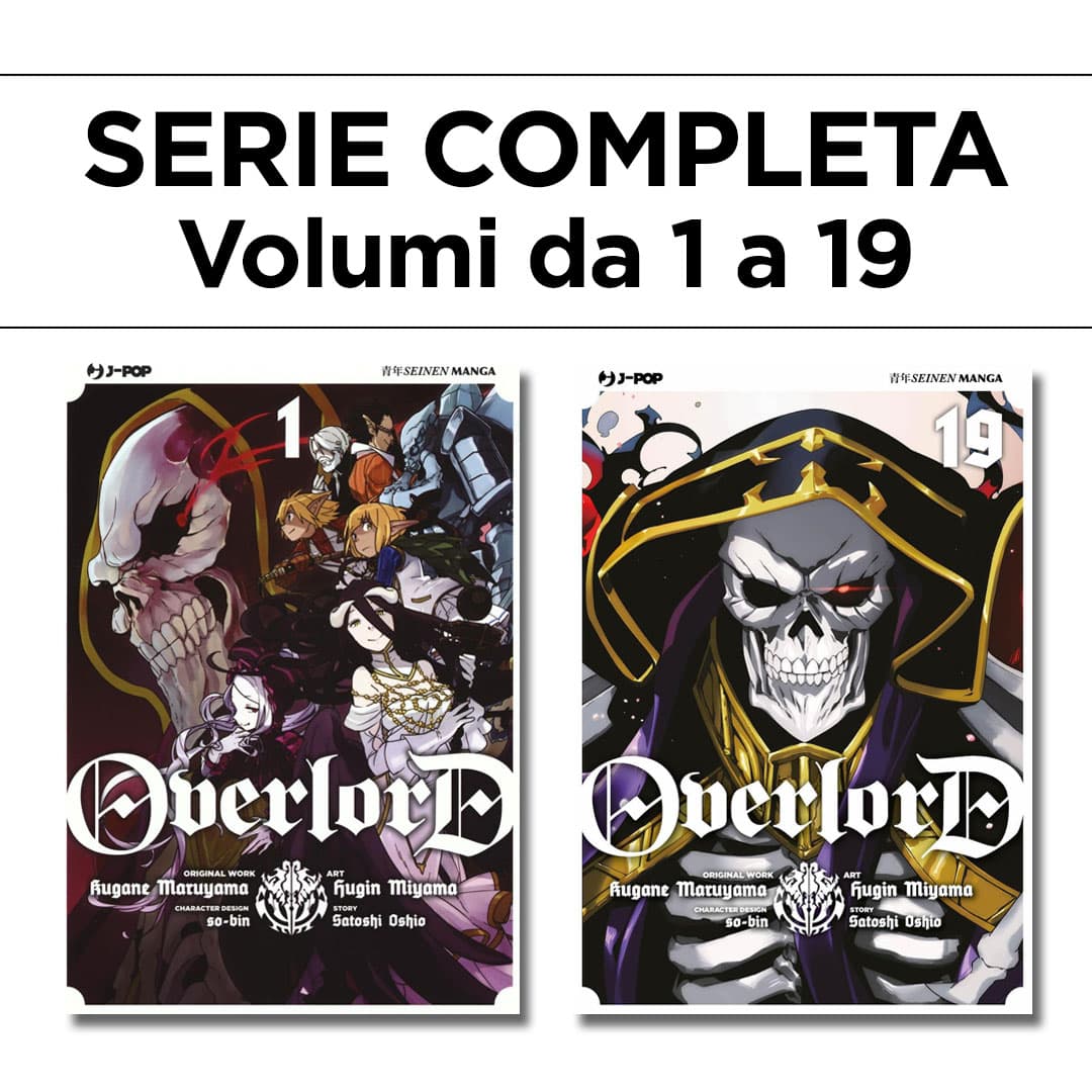 Overlord 1/19 - Serie Completa - Jpop - Italiano
