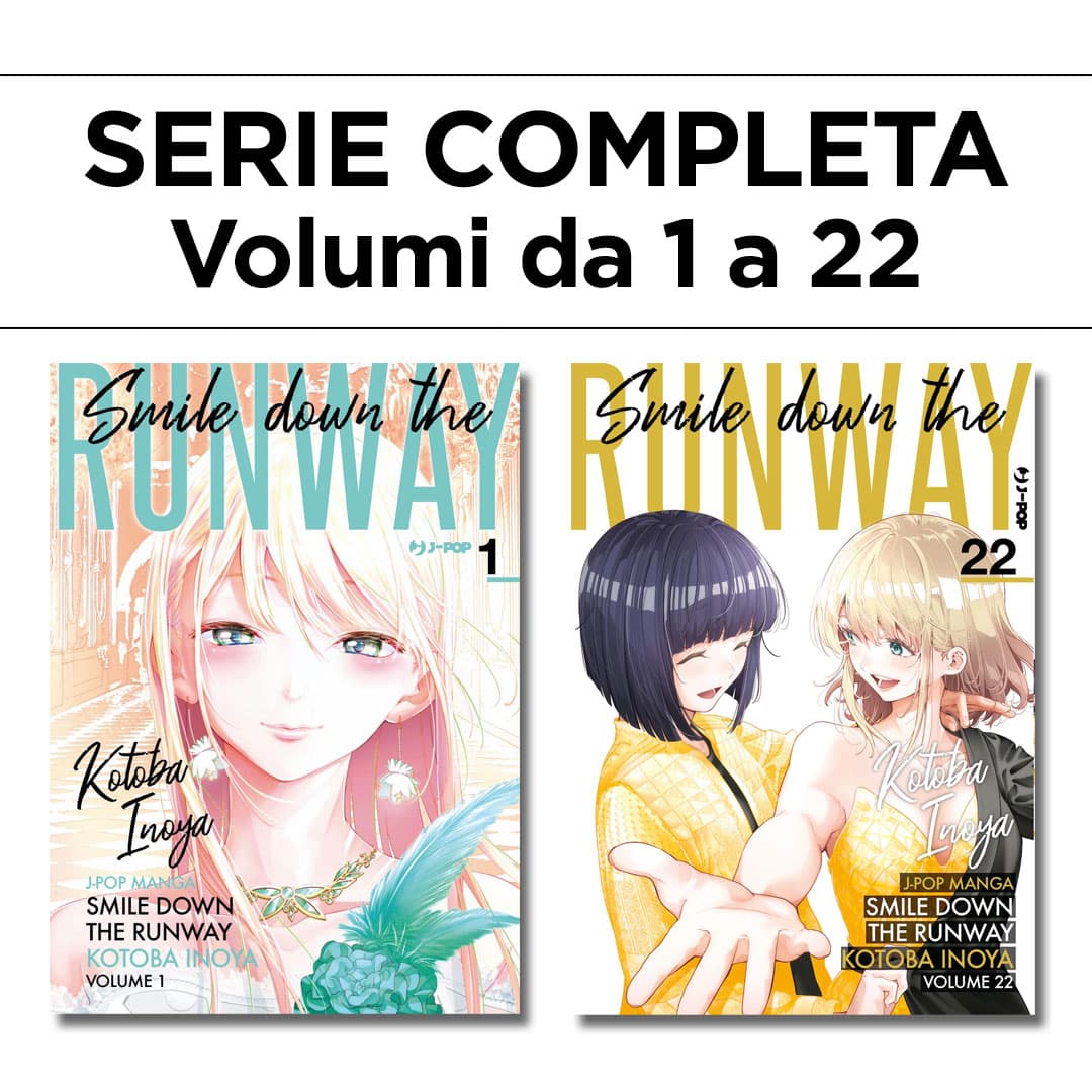 Smile Down the Runway 1/22 - Serie Completa - Jpop - Italiano