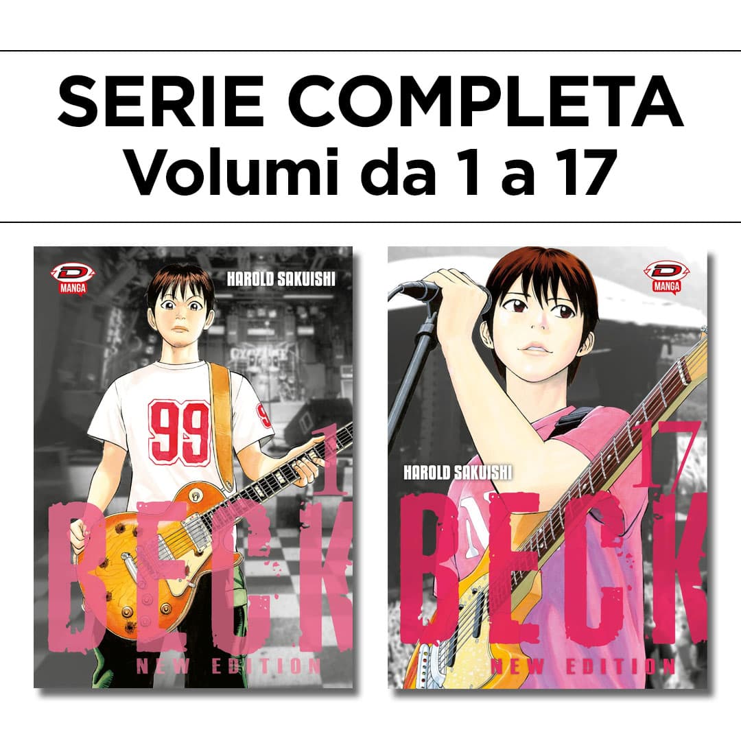 Beck - Mongolian Chop Squad - New Edition 1/17 - Serie Completa - Dynit - Italiano