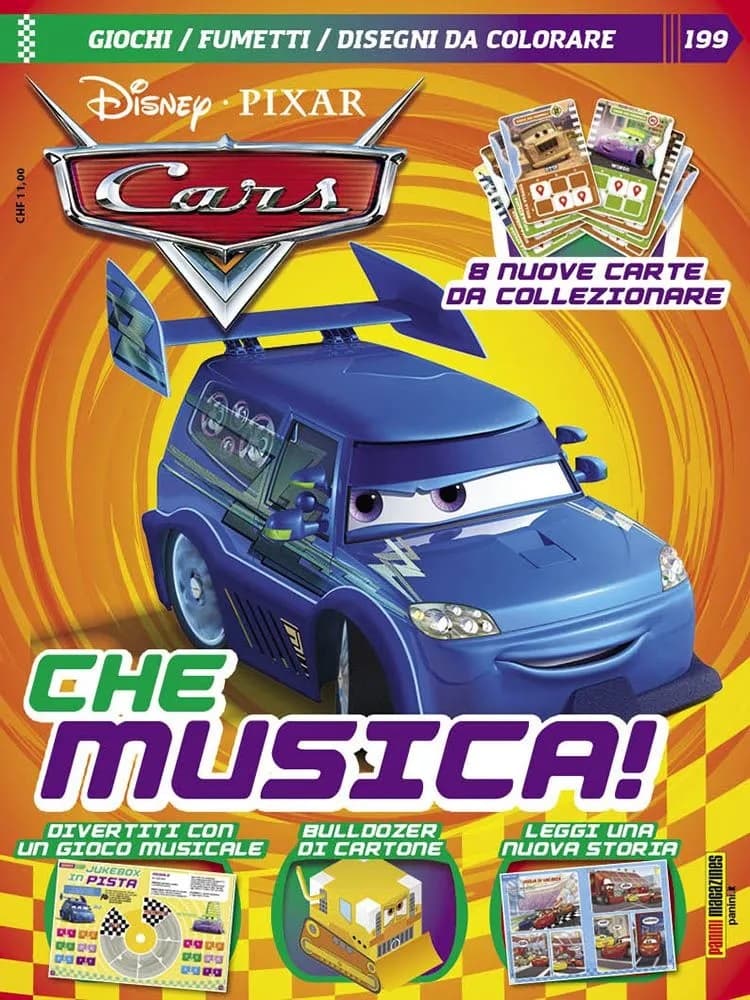 Cars Magazine 199 - Pixar Fun 199 - Panini Comics - Italiano