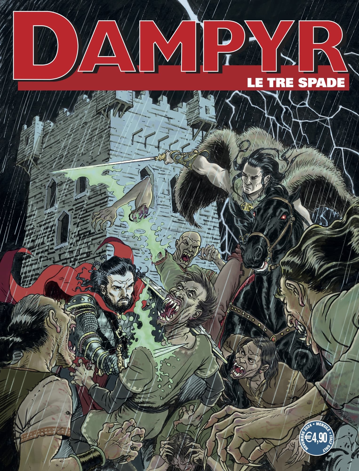 Dampyr 296 - Le Tre Spade - Sergio Bonelli Editore - Italiano