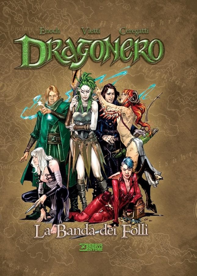 Dragonero - Gli Eroi: La Banda dei Folli - Variant + Cofanetto Vuoto (Vol. 1-6) - Sergio Bonelli Editore - Italiano