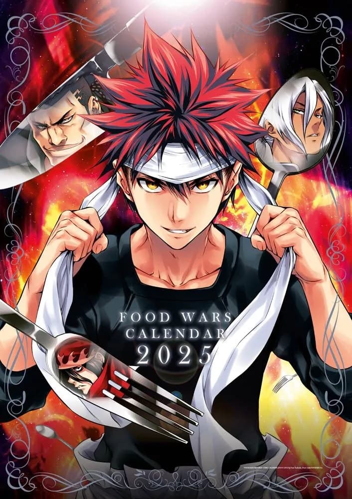 Food Wars Calendario 2025 - Panini Comics - Italiano