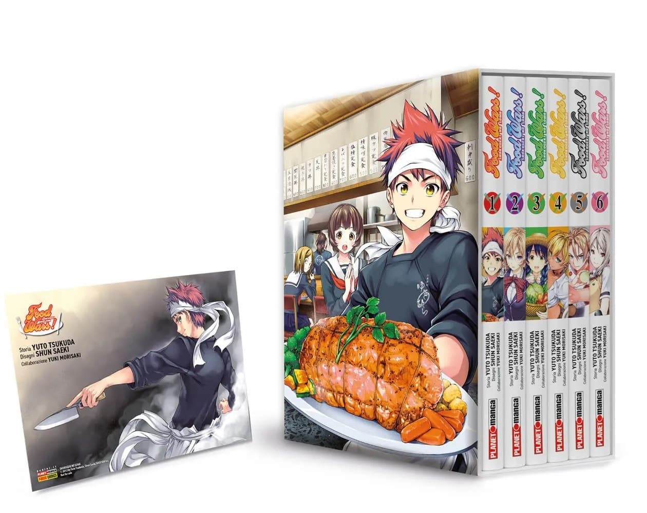 Food Wars Cofanetto 1 (Vol. 1-6) - Panini Comics - Italiano