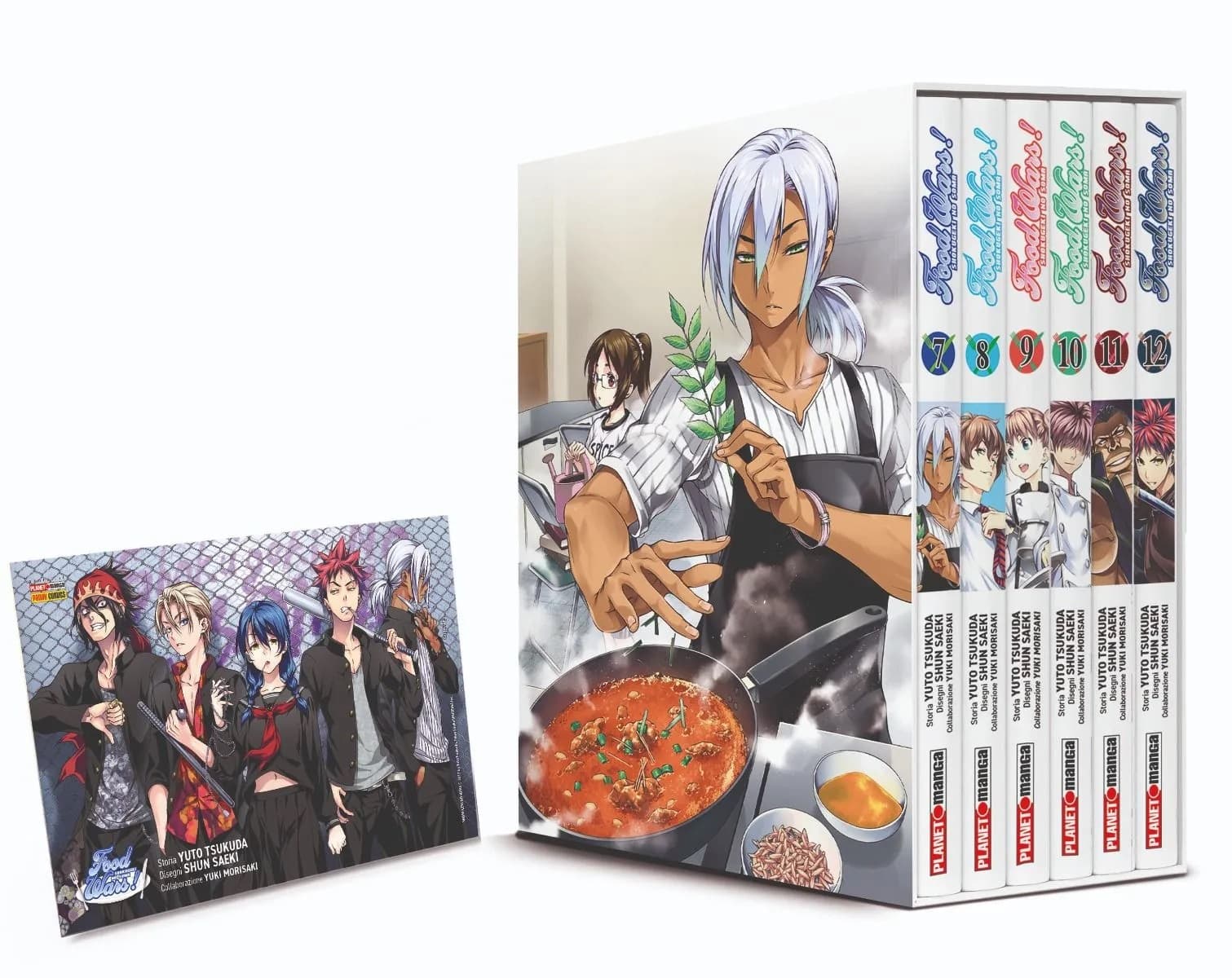 Food Wars Cofanetto 2 (Vol. 7-12) - Panini Comics - Italiano