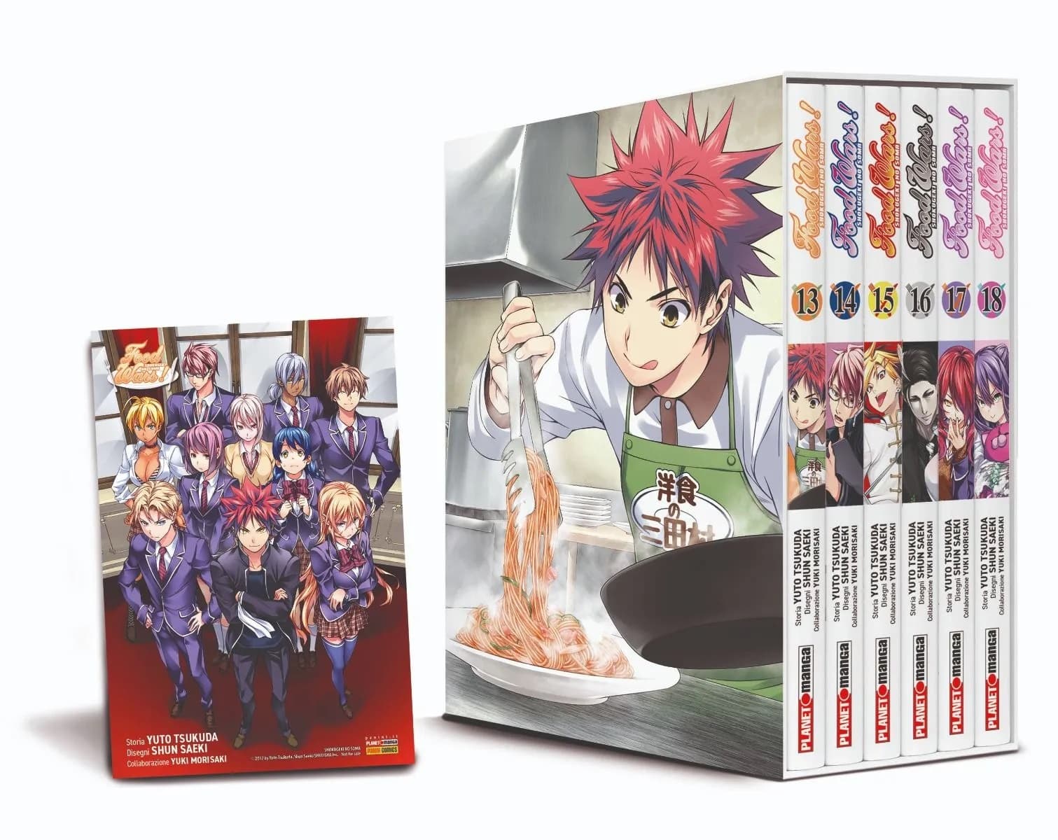 Food Wars Cofanetto 3 (Vol. 13-18) - Panini Comics - Italiano