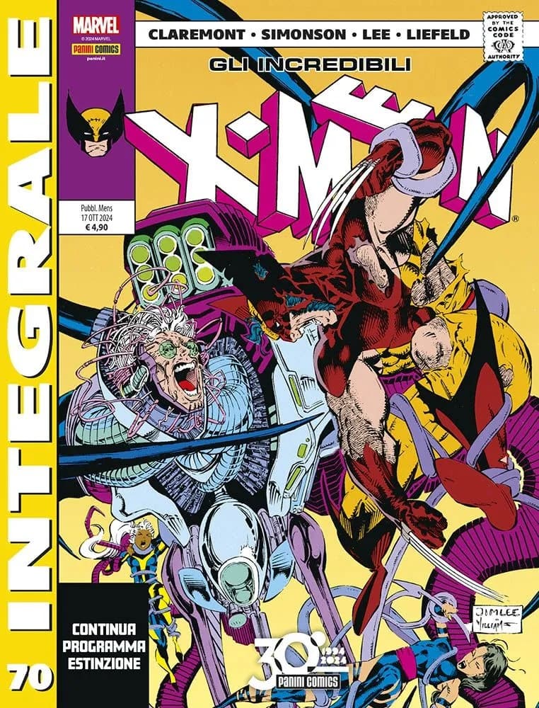 Gli Incredibili X-Men di Chris Claremont 70 - Marvel Integrale - Panini Comics - Italiano