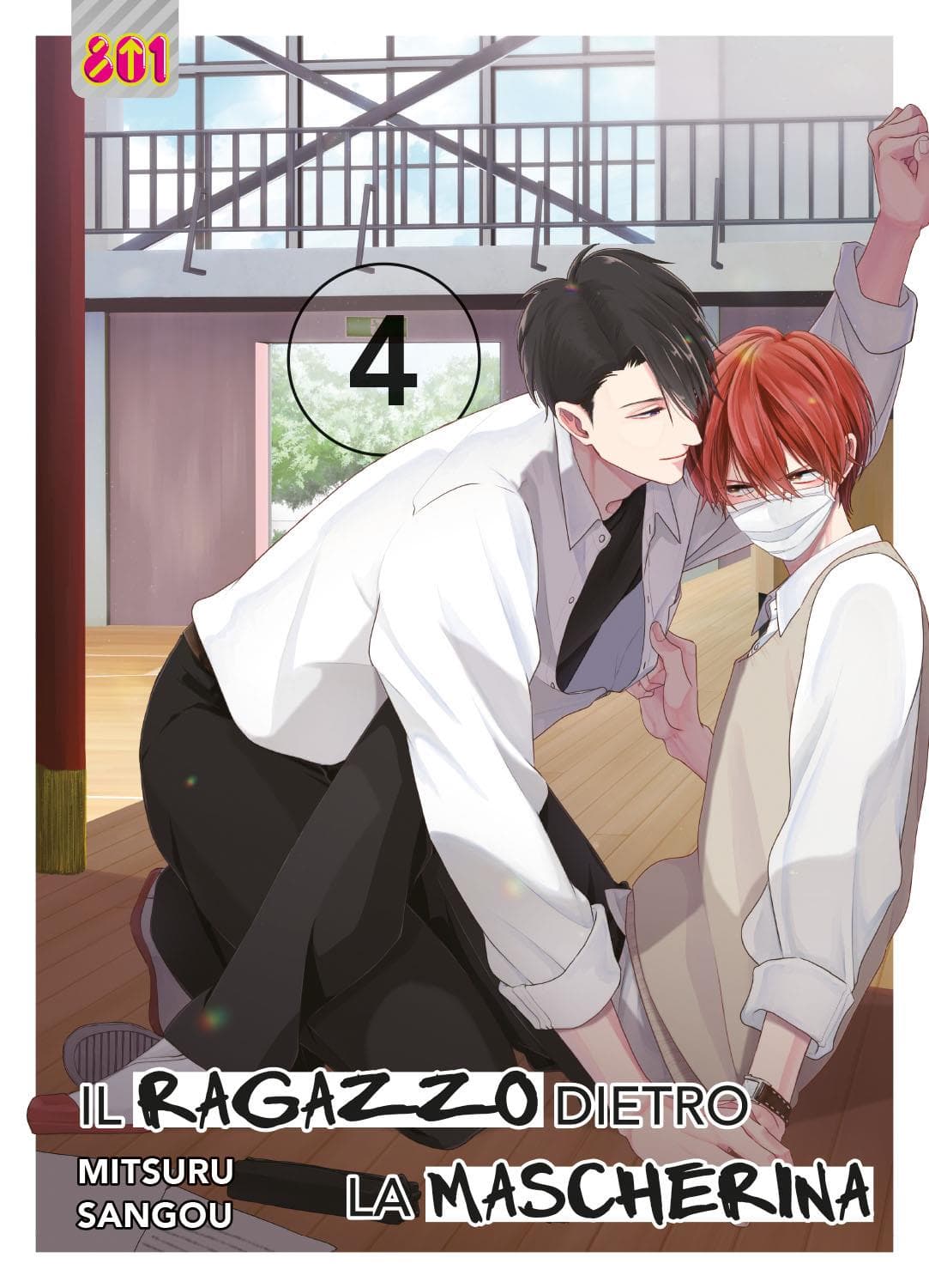 Il Ragazzo Dietro la Mascherina 4 - Linea 801 - Magic Press - Italiano
