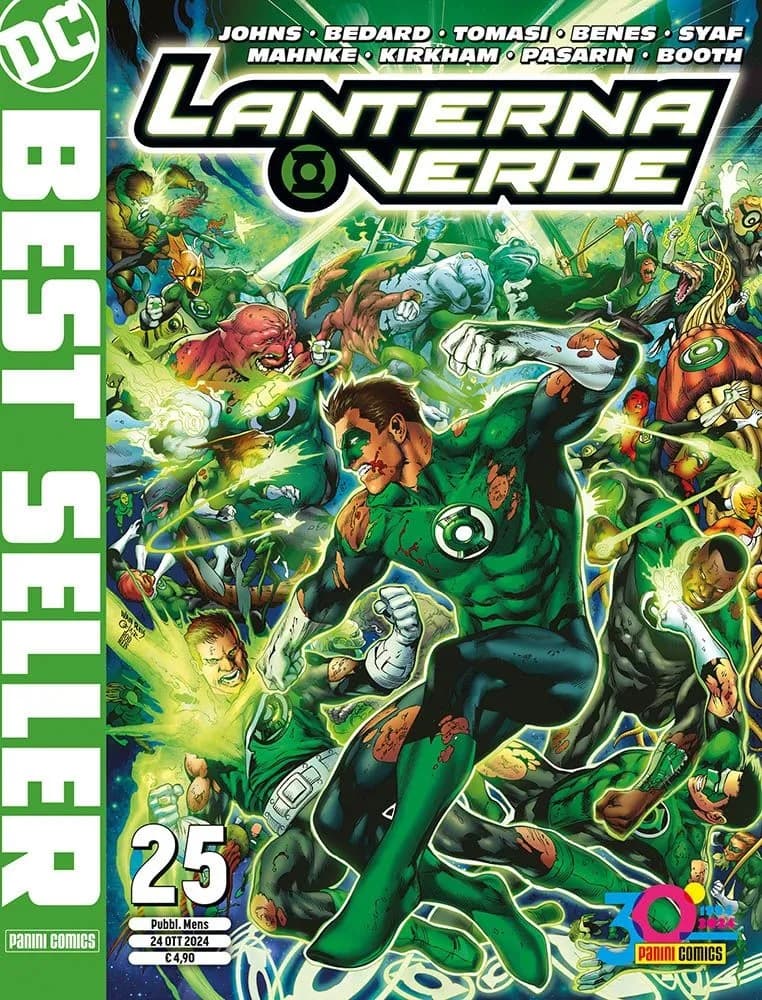 Lanterna Verde di Geoff Johns 25 - DC Best Seller Nuova Serie 46 - Panini Comics - Italiano