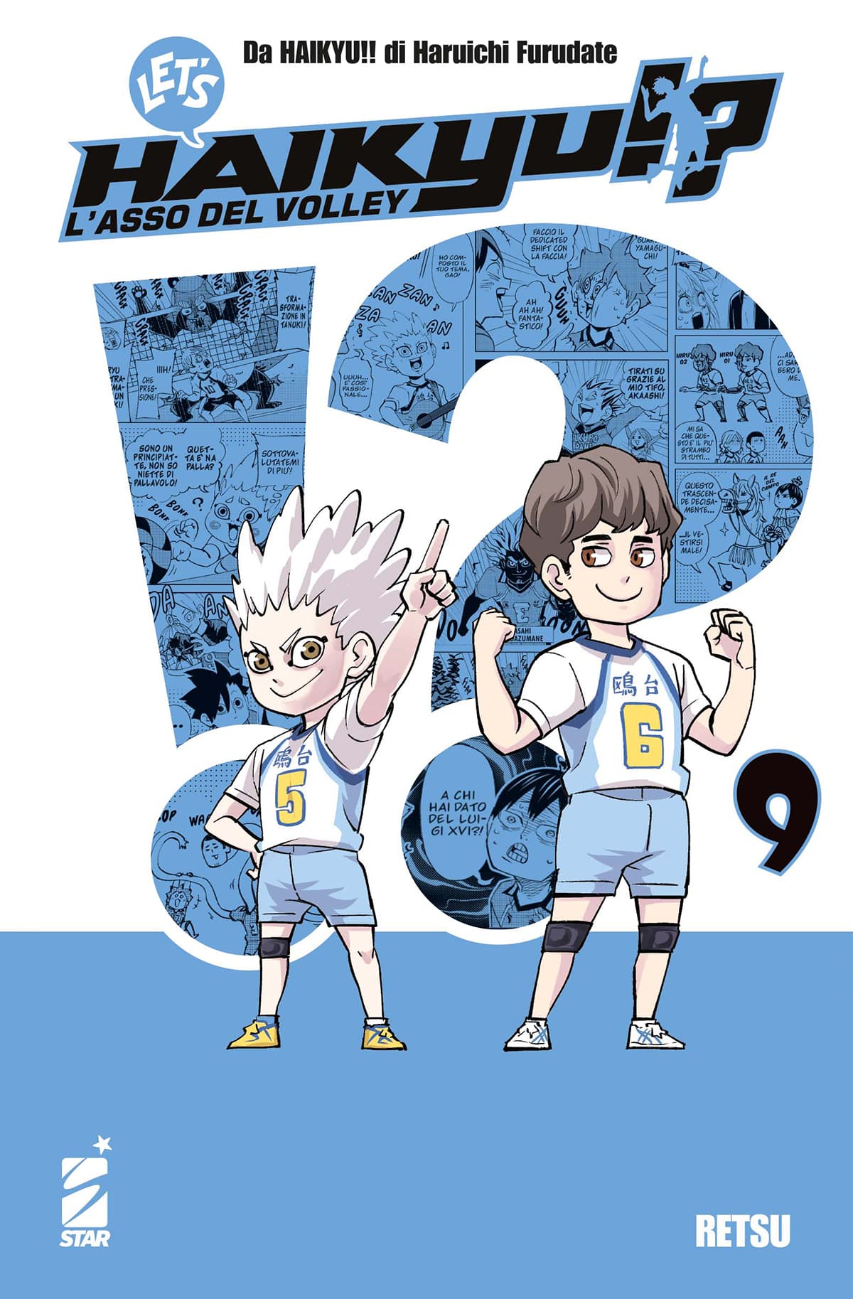 Let's Haikyu!?! 9 - Target 159 - Edizioni Star Comics - Italiano