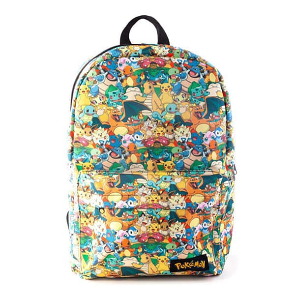 Zaino Casual Pokemon - Personaggi - 45 cm