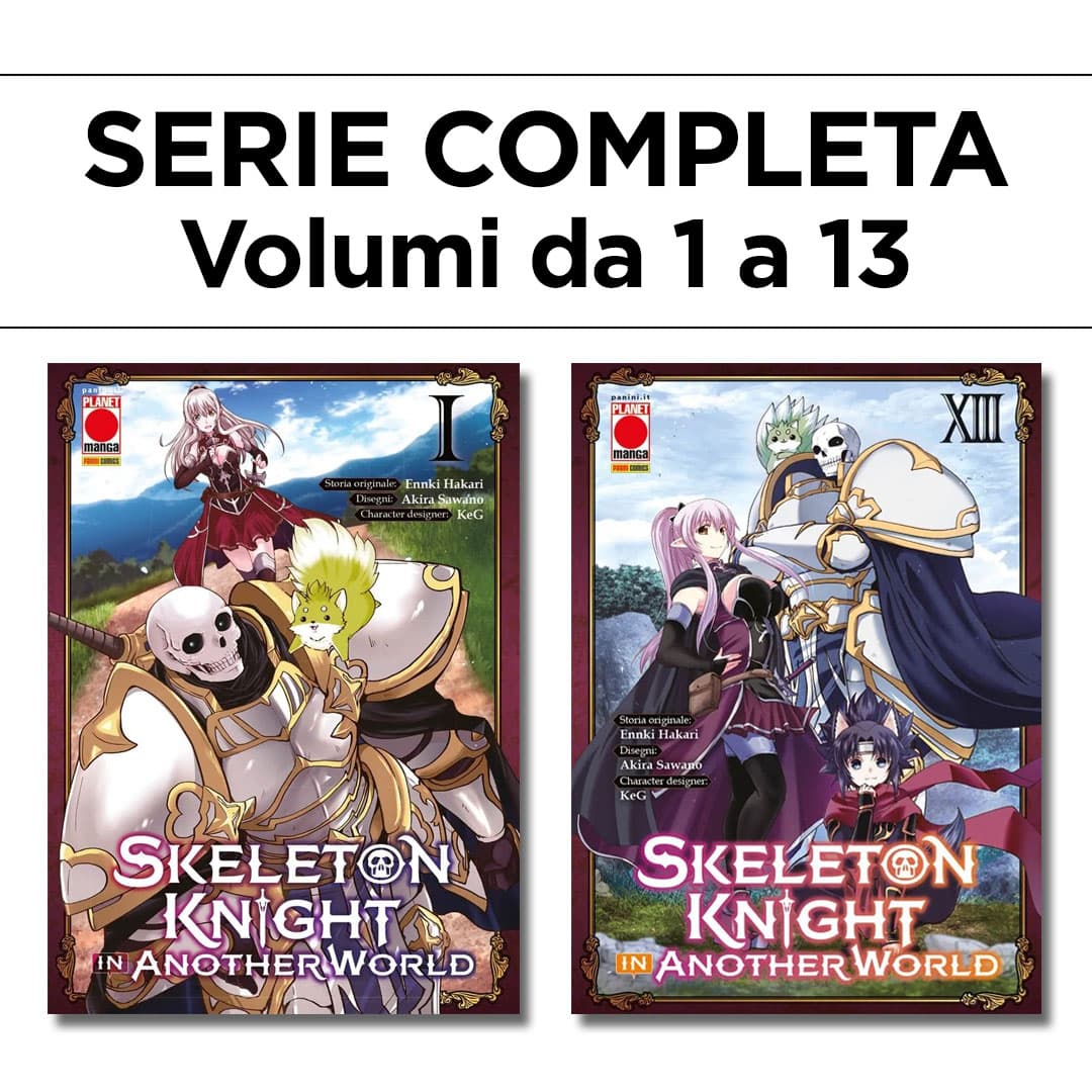 Skeleton Knight in Another World 1/13 - Serie Completa - Panini Comics - Italiano