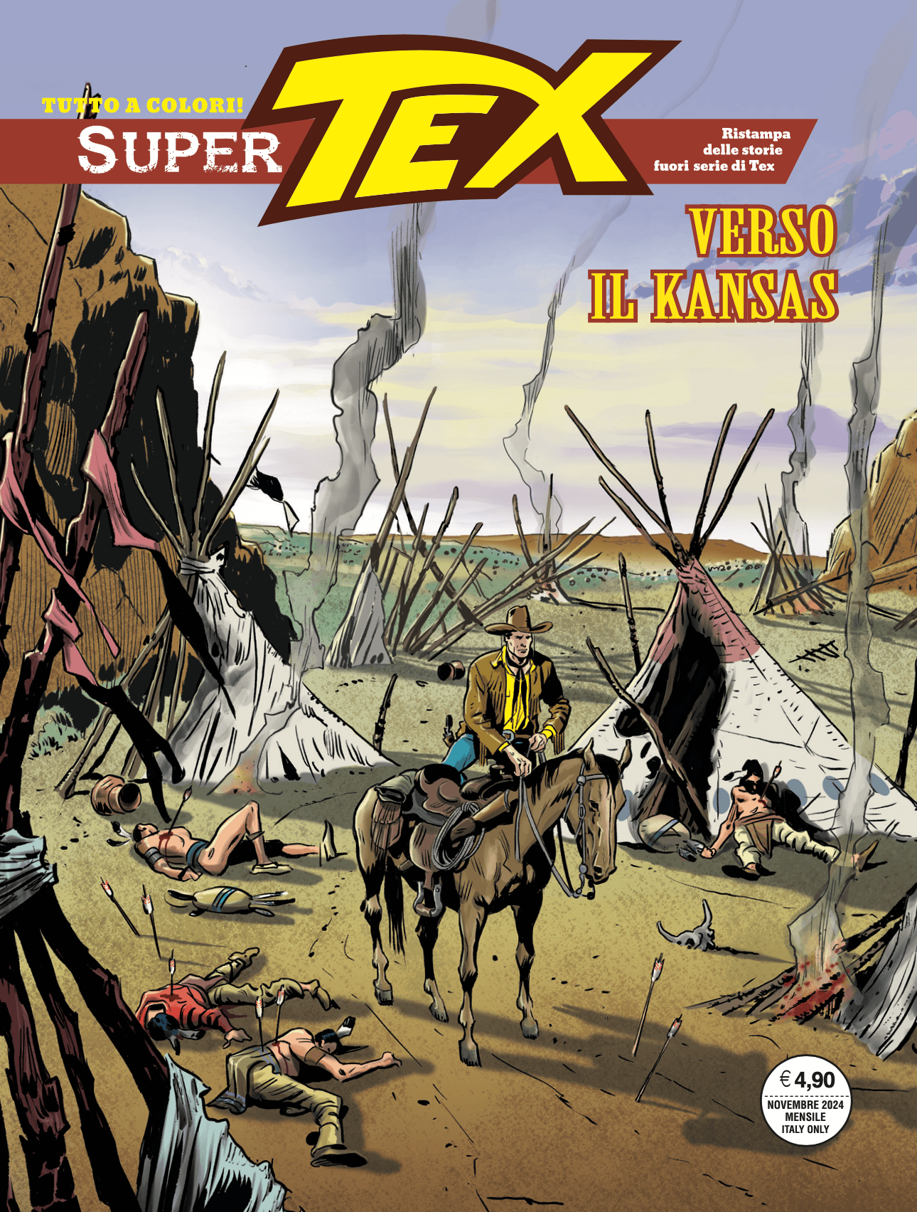 Super Tex 37 - Verso il Kansas - Sergio Bonelli Editore - Italiano