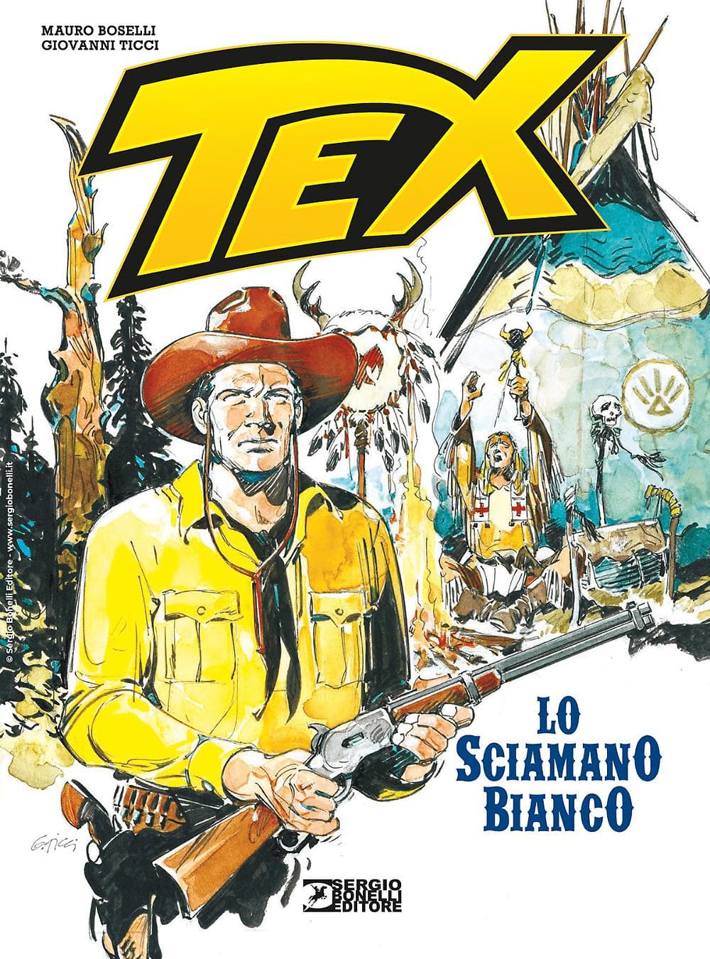 Tex - Lo Sciamano Bianco - Sergio Bonelli Editore - Italiano