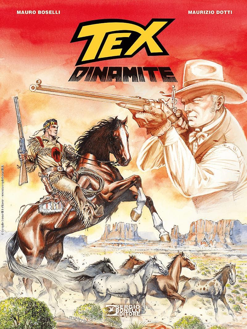 Tex Stella d'Oro 39 - Dinamite - Tex Romanzi a Fumetti 19 - Sergio Bonelli Editore - Italiano