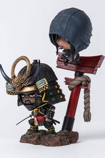 Assassin´s Creed Shadows Qlectors PVC Statue Naoe & Yasuke 15 cm