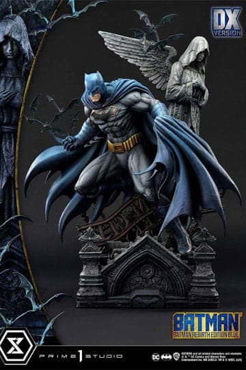 Batman Ultimate Premium Masterline Series Statue 1/4 Batman Rebirth Edition Blue Deluxe Version 71 cm
