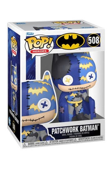DC Comics Funko POP! Movies Vinyl Figure Patchwork - Batman 9 cm - Movies