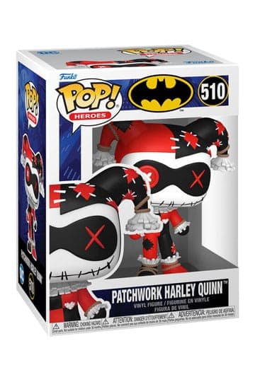 DC Comics Funko POP! Movies Vinyl Figure Patchwork - Harley 9 cm #510 - Movies