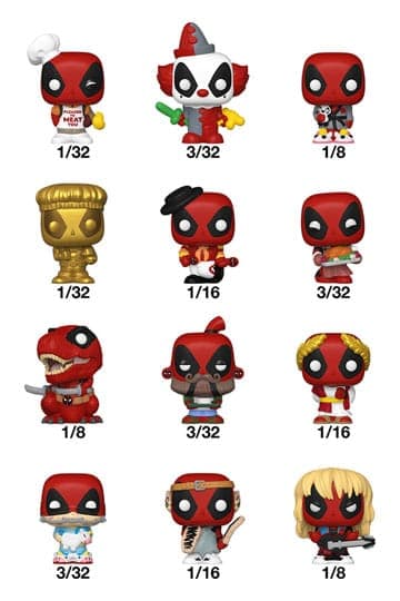 Deadpool Bitty Funko POP! Vinyl Figure (32) PDQ 2,5 cm - Marvel