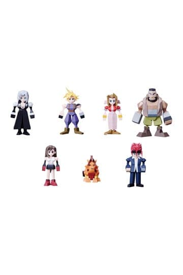 Final Fantasy VII Polygon Figures Vol. 1 6 cm Assortment (8)