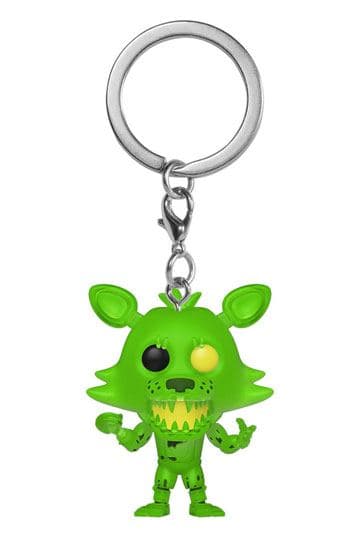 Five Nights at Freddy's Pocket Funko POP! Vinyl Keychains 4 cm Radioactive Foxy - Games