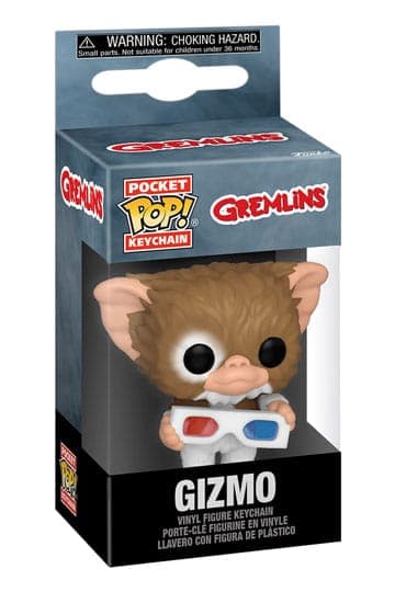 Gremlins Pocket Funko POP! Vinyl Keychains 4 cm Gizmo w/3D Glasses