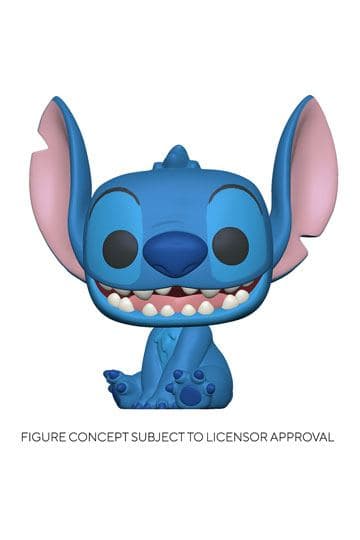 Lilo e Stitch Funko POP! Disney Vinyl Figure Smiling Seated Stitch 9 cm #1045 - Disney