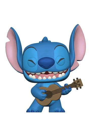 Lilo e Stitch Funko POP! Disney Vinyl Figure Stitch w/Ukelele 9 cm #1044 - Disney