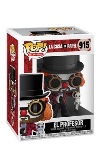 Money Heist Funko POP! TV Vinyl Figure Professor O Clown 9 cm #915 - Television