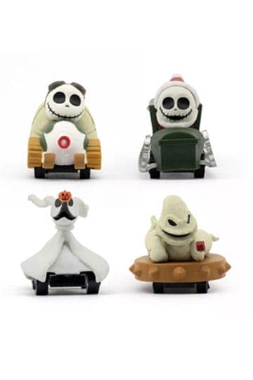 Nightmare Before Christmas Zoom Hero Pullback Vehicles with Figures RANDOM Figure
