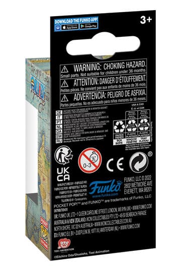 One Piece Funko POP! Vinyl Keychains 4 cm Roronoa Zoro - One Piece