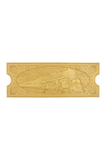 Polar Express Replica Train Ticket 24k Gold Plated Limited Edition