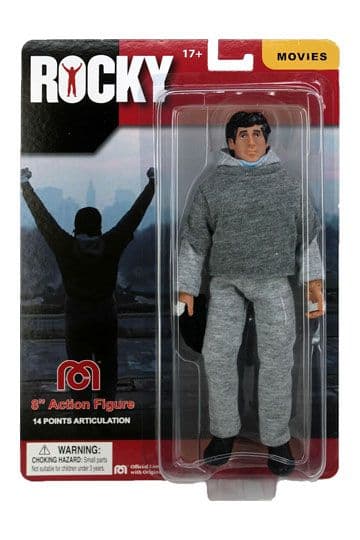 Rocky Action Figure New Rocky Balboa in Sweatsuit 20 cm