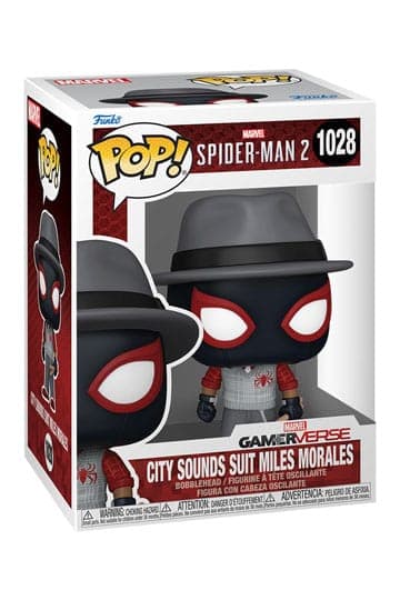 Spiderman 2 Funko POP! Games Vinyl Figure City Sounds Miles 9 cm #1028 - Games