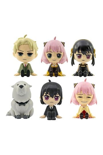 Spy x Family Bobble Hero Bobble-Head (Blind Box Ver.) 6 cm Display 6 Pz