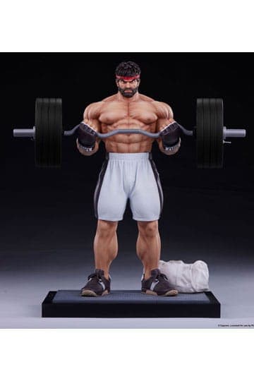 Street Fighter Premier Series Statue 1/4 Ryu Battle Edition: Powerlifting 53 cm