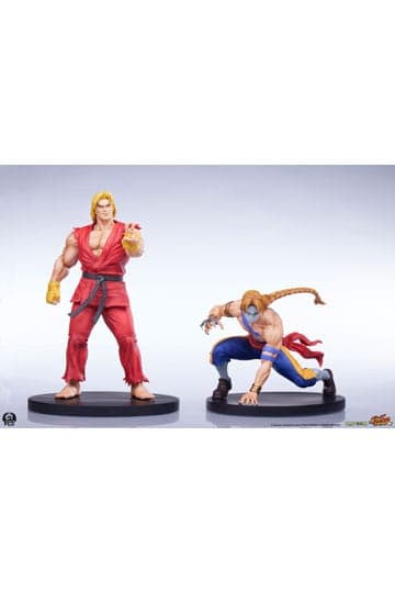 Street Fighter Street Jam Statue 1/10 Ken & Vega Set