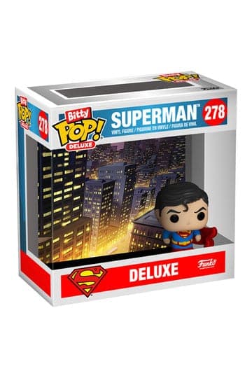 Superman Bitty Funko POP! Deluxe Vinyl Figure Superman (Gargoyle) 2,5 cm - Deluxe