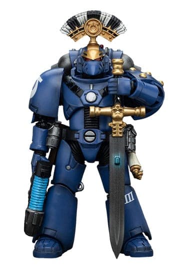 Warhammer The Horus Heresy Action Figure 1/18 Ultramarines MK VI Tactical Squad Sergeant with Plasma Pistol and Power Sword 20 cm