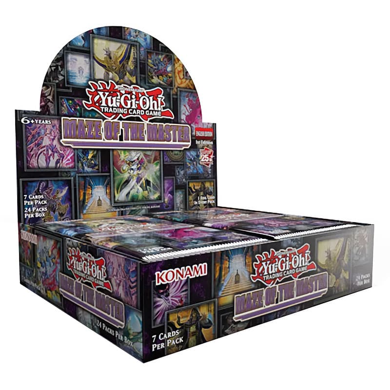 Box da 24 Buste Yu-Gi-Oh! Maze of the Master - Labirinto del Maestro - 1a Edizione - Inglese