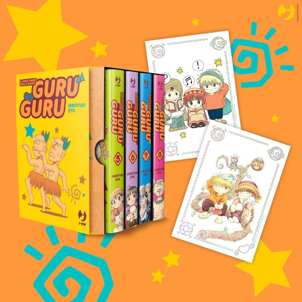 Guru Guru - Il Girotondo della Magia Cofanetto Box 2 (Vol. 5-8) - Jpop - Italiano