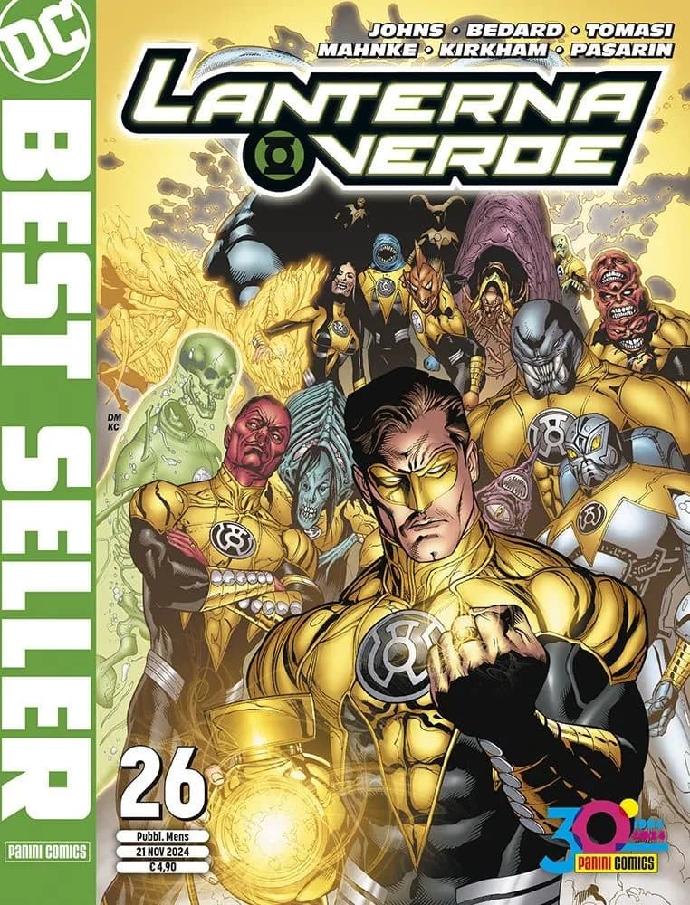 Lanterna Verde di Geoff Johns 26 - DC Best Seller Nuova Serie 47 - Panini Comics - Italiano