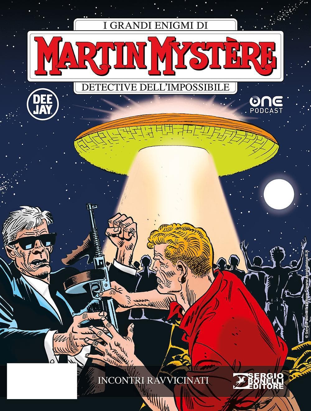 Martin Mystere - Incontri Ravvicinati - Variant Radio Deejay Lucca Comics 2024 - Sergio Bonelli Editore - Italiano