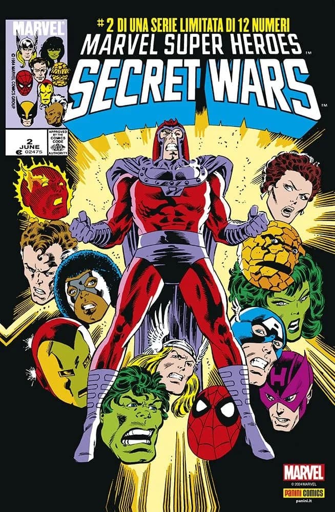 Marvel Super Heroes Secret Wars 2 - Marvel Replica Edition - Panini Comics - Italiano