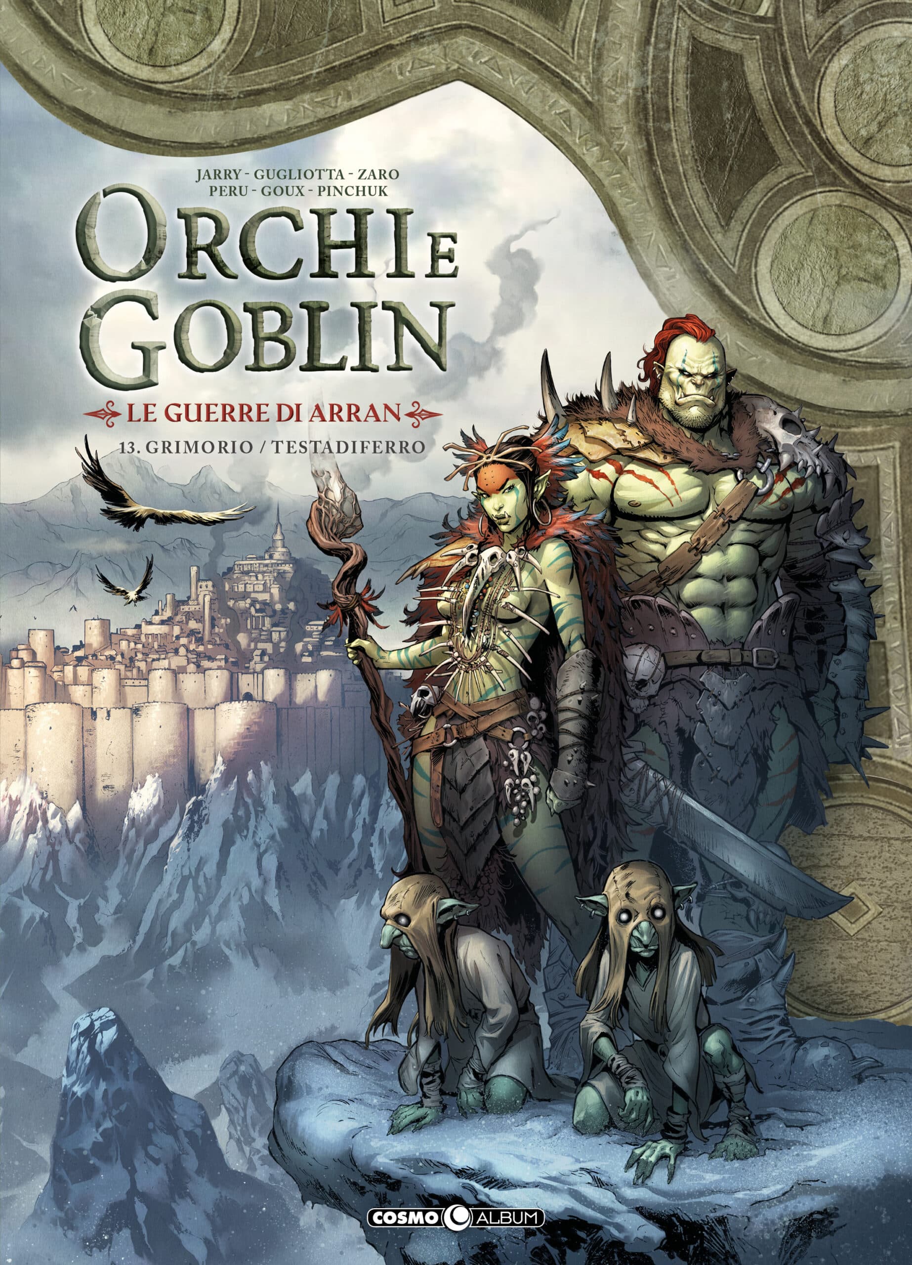 Orchi e Goblin Vol. 13 - Grimorio / Testa di Ferro - Cosmo Album 67 - Editoriale Cosmo - Italiano