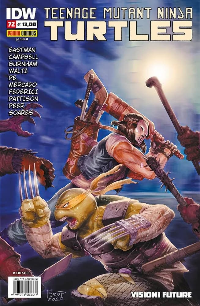 Teenage Mutant Ninja Turtles 72 - Panini Comics - Italiano